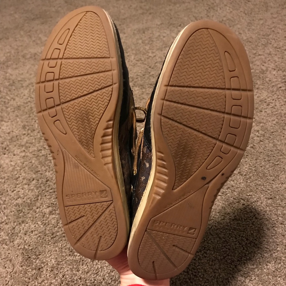Gold and cheetah speedy topsider size 7.5 - Picture 7 of 8
